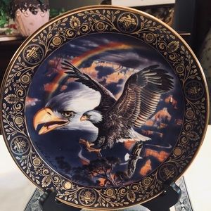 Vintage Freedom Eagle Royal Doulton plate! Nice